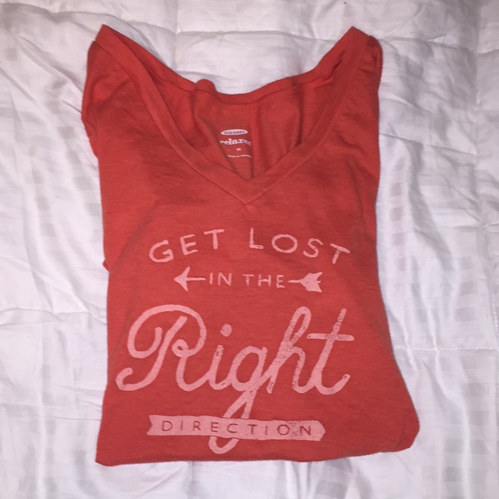 Medium Orange Short Sleeve Tee